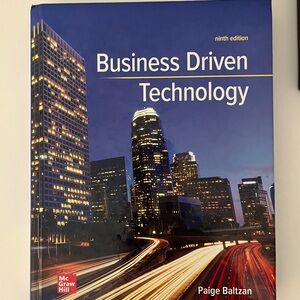 Business Driven Technology Book